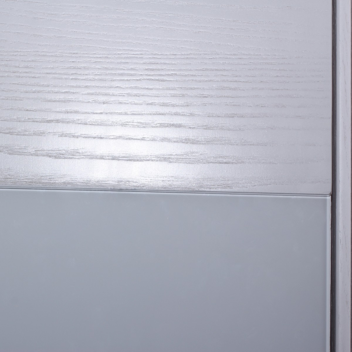 Дверь межкомнатная глухая шпон Модерн 60x200 см цвет белый ясень