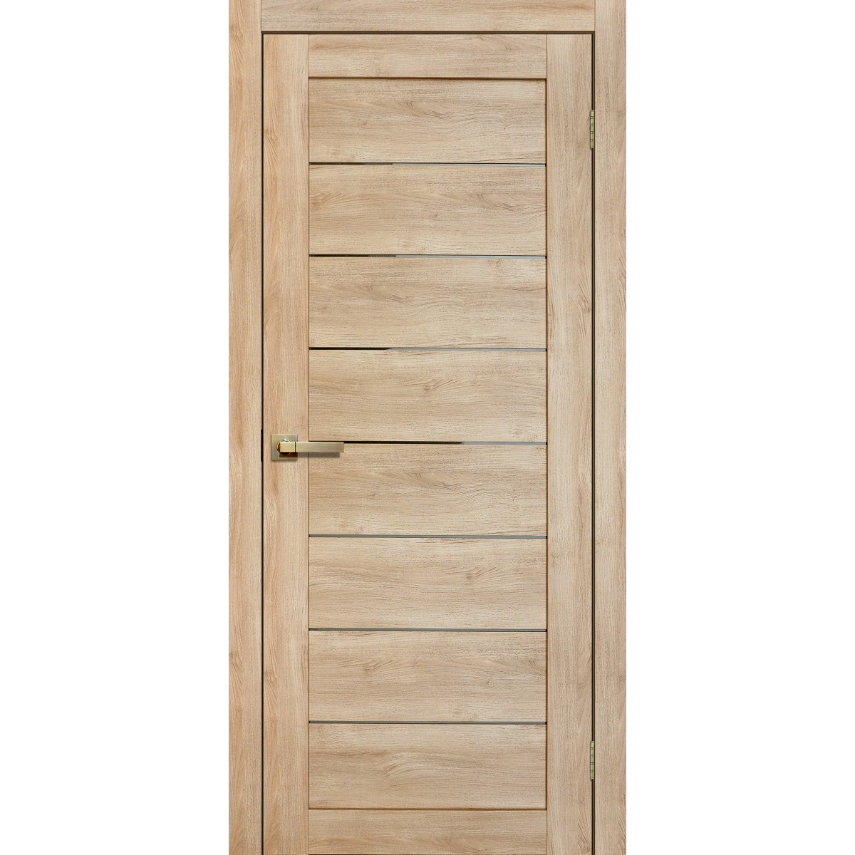 Дверь межкомнатная Лайн 80x200 см цвет дуб глостер