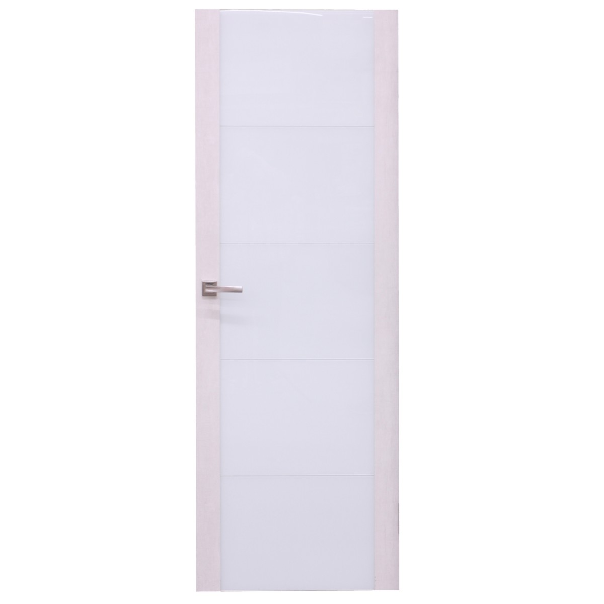 Дверь межкомнатная остеклённая Техно 60x200 см цвет дуб серый