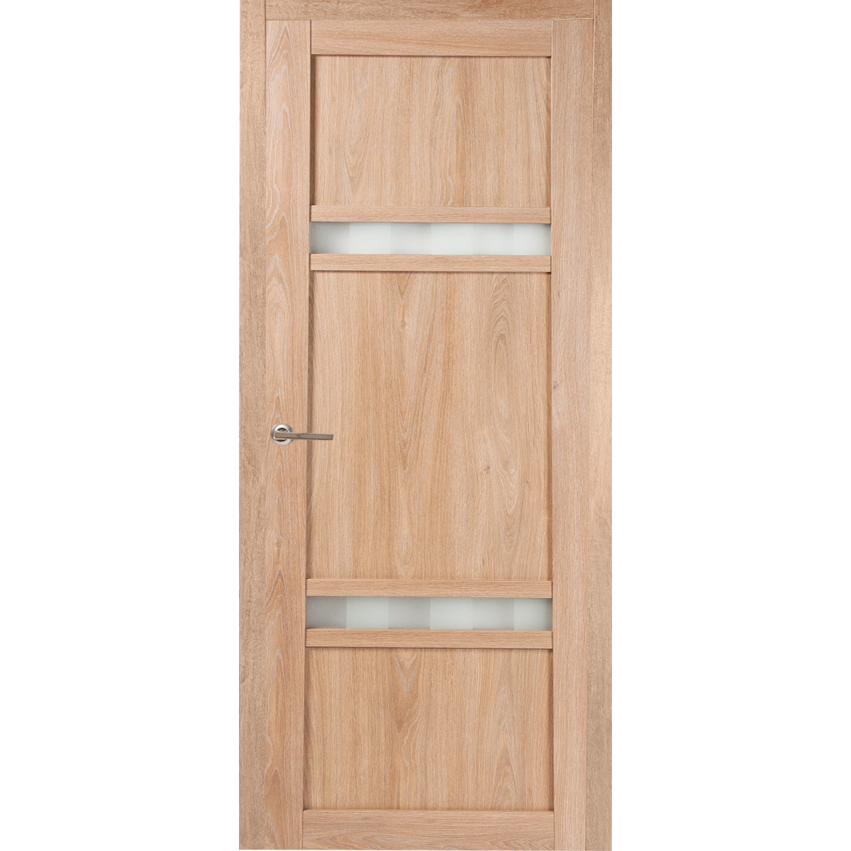 Дверь межкомнатная глухая Риволо 90x200 см цвет натуральный дуб