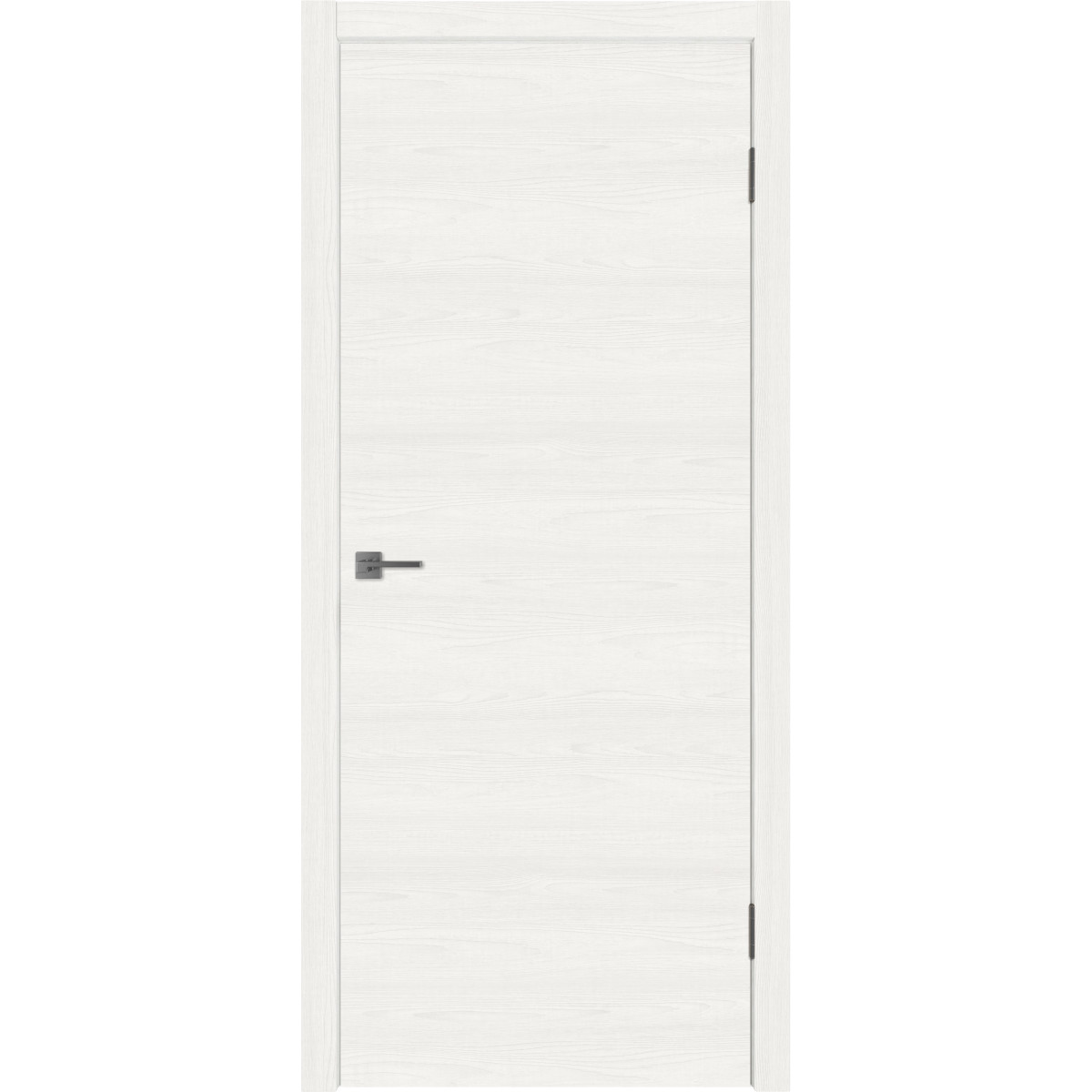 Дверь межкомнатная глухая с фурнитурой 80х200 см, ламинация, цвет ясень бежевый