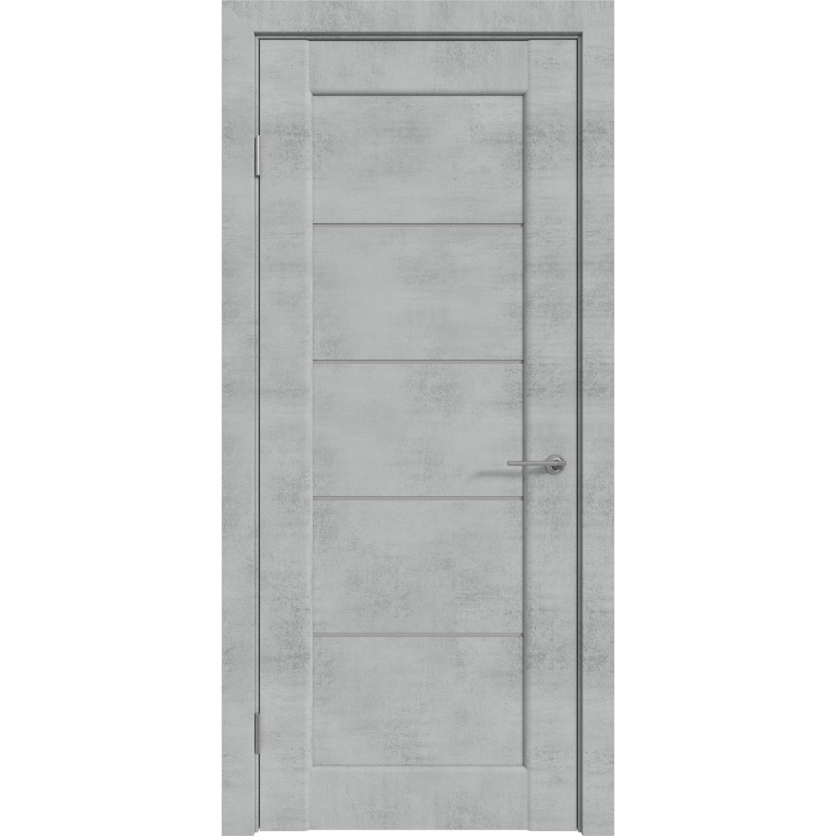 Дверь межкомнатная остекленная Сохо 90x200 см ПВХ цвет лофт светлый с фурнитурой