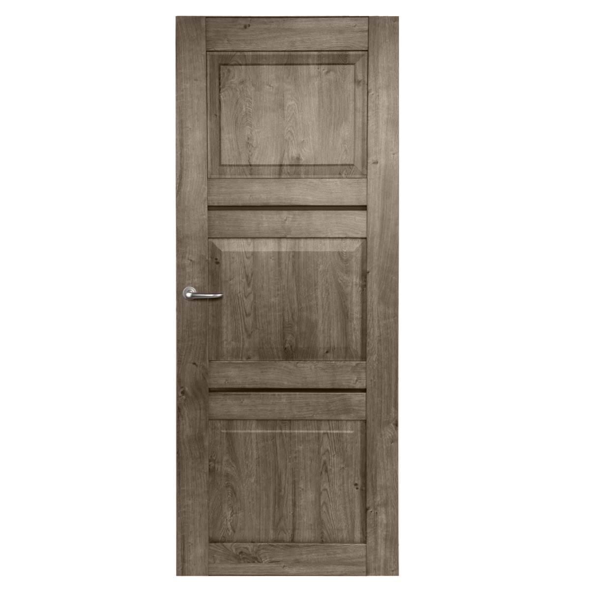 Дверь межкомнатная Гранде 70х200 см CPL цвет Берлин с фурнитурой