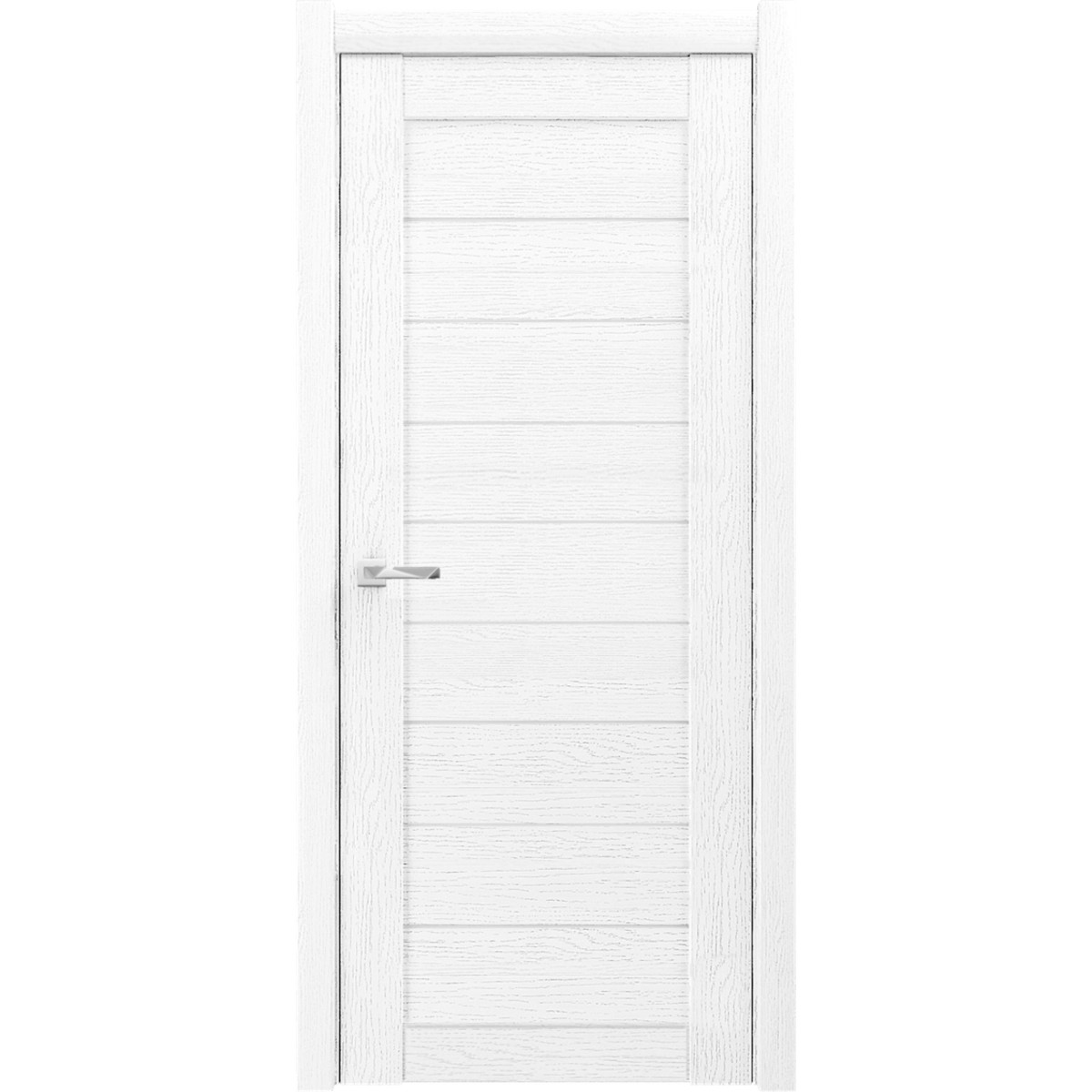 Дверь межкомнатная глухая с замком в комплекте Eldorf «Кельн» 200Х70 см ламинация цвет сосна арктическая