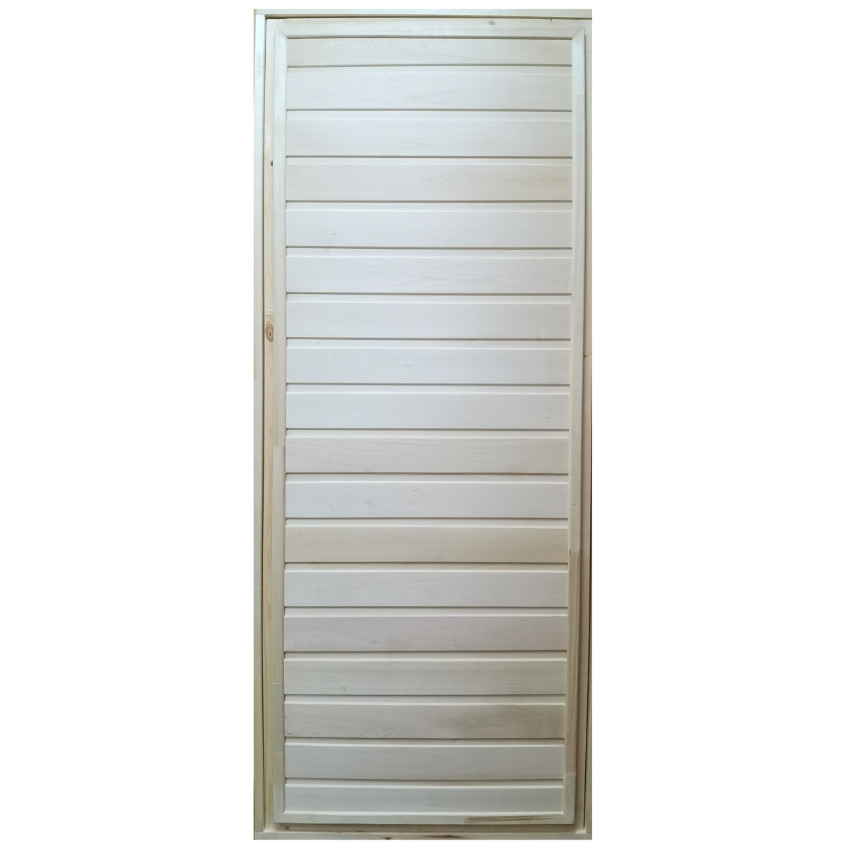 Блок дверной глухой 62х700х1700 мм, липа, цвет бежевый