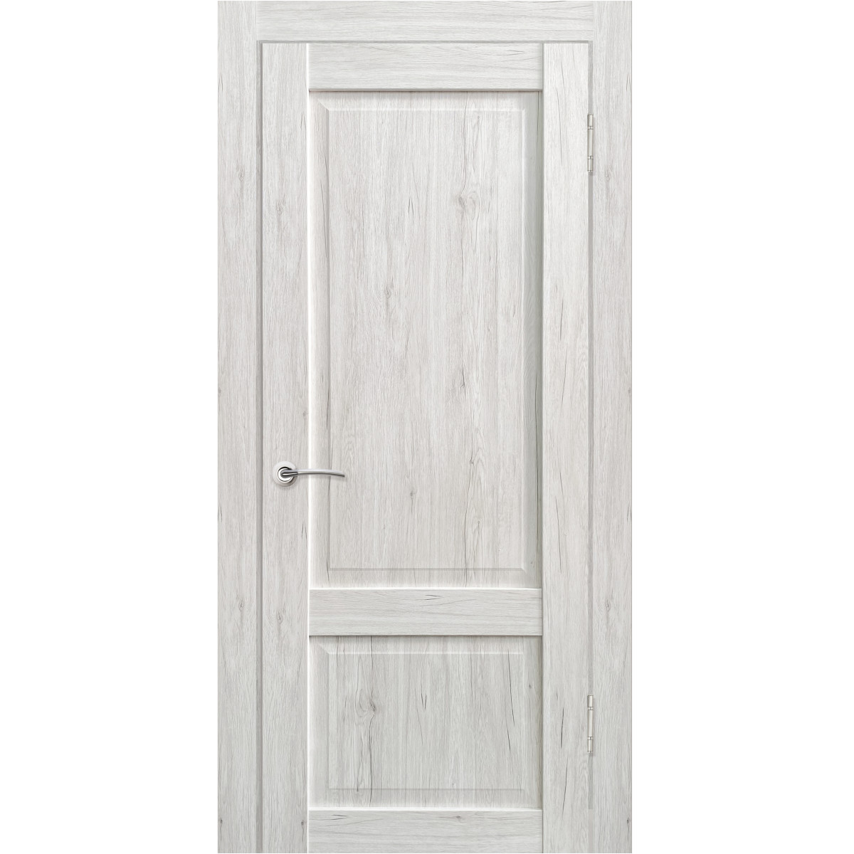 Дверь межкомнатная Амелия 80х200 см с фурнитурой, ПВХ, цвет рустик серый